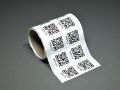 QR Code customize QR code, barcode, Thermal paper roll 100 pcs/ 1 roll.
