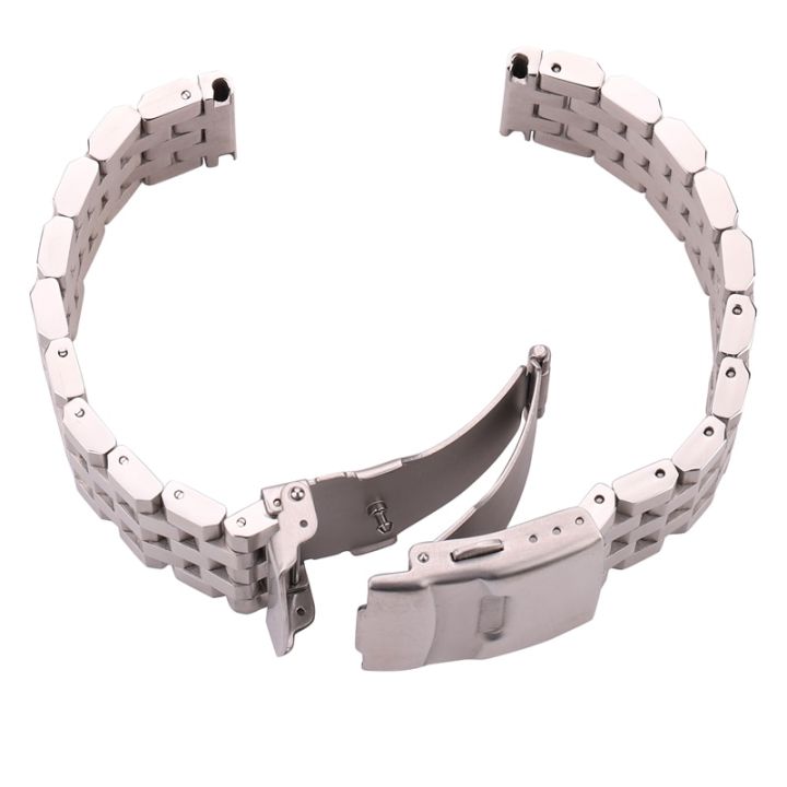 Stainless%20Steel%20Watch%20Strap%20Bracelet%2018mm%2020mm%2022mm%2024mm%20Women%20Men%20Solid%20Metal%20Brushed%20Watch%20Band%20For%20Gear%20S3%20Watch%20Accessories%20-%20Image%205