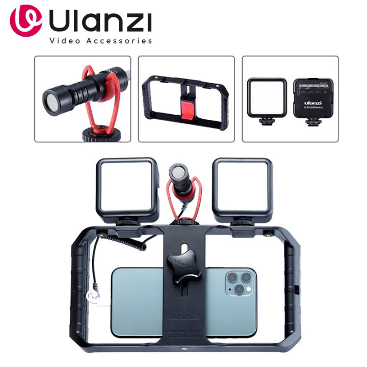 Ulanzi Smartphone Cage Filmmaking Case Small U Rig Hand Grip Phone