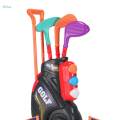 Toddlers Golf Set Development with Shoulder Strap Design Kids Golf Suitcase Game Play Set for. 