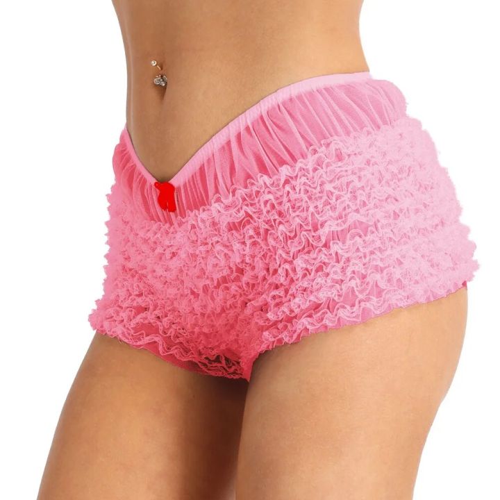 iiniim%20High%20Quality%20Women%20Ladies%20Lingerie%20Ruffled%20Lace%20Bloomers%20Knickers%20with%20a%20bow%20Panties%20Women's%20Underwear%20Underpants%20-%20Image%203