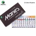 Marie's Oil Painting Colors (12ML) - 12 Colors.