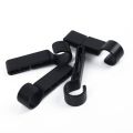 Durable 10pcs Headlamp Safety cap Head light Set Lightweight Helmet clips. 