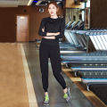 Yoga Clothes Spring/Summer Gym Female Online Influencer Quick Drying Clothes Women's Casual Sports Breathable Running Outdoors Sports Suit. 