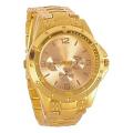 New Analog Men's Luxury Stainless Steel Watch for Men BLACK OR GOLDEN. 