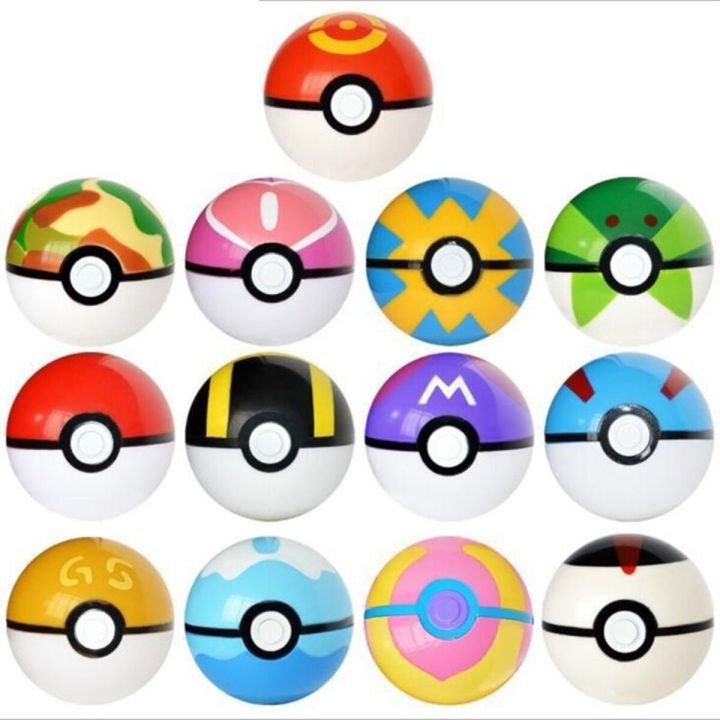 Pokemon Animation Peripheral Toys Poke Ball Ornaments Figure Cool Great Ultra Safari Sport Park Master Love
