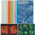 90 Sheets Cyanotype Paper, Sun Art Paper Kit, Solar Drawing Paper Nature Printing Paper for Kids Adults Arts Crafts.