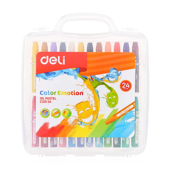 Deli%20EC20124%20Color%20Emotion%20Oil%20Pastel%2024%20Colors%20for%20Drawing%20&%20Art%20Work%20-%20Image%202