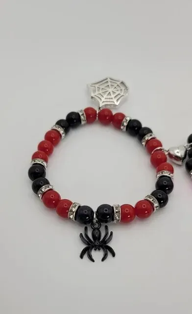 Spiderman%20Miles%20Morales%20Bracelet%20Gwen%20Stacy%20Set%20of%20Two%20Matching%20Couple%20Beaded%20Bracelets%20-%20Image%207