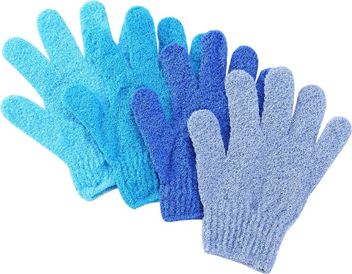 Exfoliating%20Gloves%20Mitt%20Shower%20Scrub%20Gloves%20Fingers%20Bath%201%20Pcs%20-%20Image%203