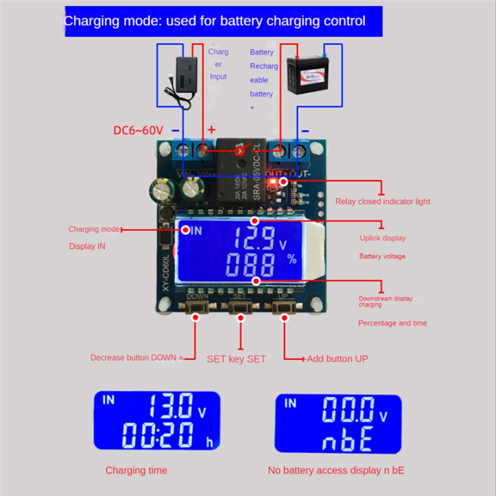 XY-CD60L%20Battery%20Charging%20Control%20Module%20Battery%20Charge%20Controller%20Full%20Power-Off%20Dc%20Voltage%20Protection%20Under-Voltage%20Power-Off%20Protection%20Module%20-%20Image%205