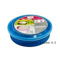 BP Plastic Roti Box - Round Container Bread & Ruti Box - Food Grade - Multicolor. 