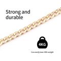 Metal Chain strap for bags DIY Handles Crossbody Accessories for Handbag Luxury Brand Detachable Replacement Purse Chain strap. 