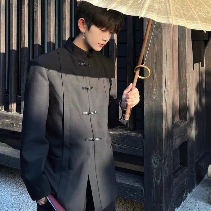 dkUniform%20Set%20Zhongshan%20Suit%20Men's%20High%20School%20Uniform%20Japanese%20StylejkSuit%20Men's%20Jacket%20College%20Style%20Suit%20Men's%20Class%20Uniform%20Set%20-%20Image%205