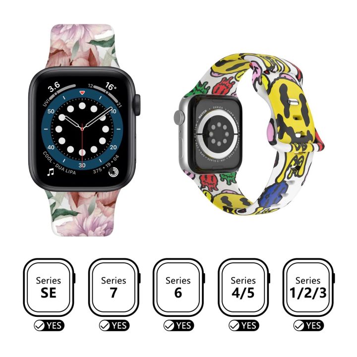 Printed%20Floral%20Strap%20For%20Apple%20Watch%20Ultra%20Band%2049mm%2041mm%2040mm%2038mm%2045mm%2044mm%2042mm%20Silicone%20Bracelet%20IWatch%20Series%209%208%207%20SE%206%205%204%203%202%201%20-%20Image%207