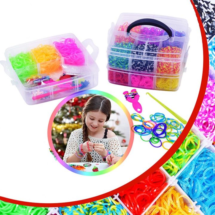Rubber%20Bands%20DIY%20Weaving%20Tool%20Box%20Creative%20Set%20Elastic%20Silicone%20Bracelet%20Kit%20Kids%20Toys%20for%20Children%20Girls%20Gift%20-%20Image%205