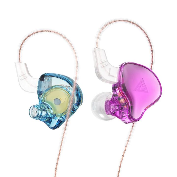 QKZ AK6 DAY HiFi Earphone Sport Wired Headphones With Mic Music Monitor Bass Earbuds Noise Cancelling Headset for PC Smartphone