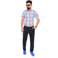 Slim-Fit Chino Gabardine Pants -Black - Formal Pant.