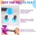 1Pcs Plastic Telescopic Toys with Shape Changing Robot Telescopic Tube, Telescopic Suction Cup Robot Toy, Stress Relief Telescopic Robot Fidget Toys for Kids.