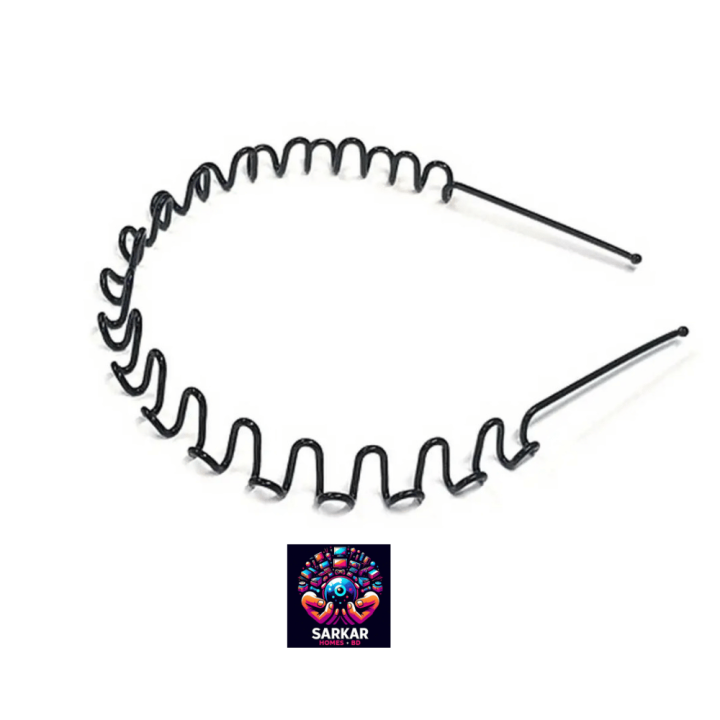 Hair Band For Men Metal Hair Bands Gents Hair Band Boys Hair Band Man Hair Band Premium Quality Hair Band For Men Women Black Daraz .bd
