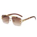 CATERSIDE Retro Square Sunglasses Men Women 2022 Luxury Brand Designer Gold Lion Decoration Sun Glasses Men Travelling Eyewear.