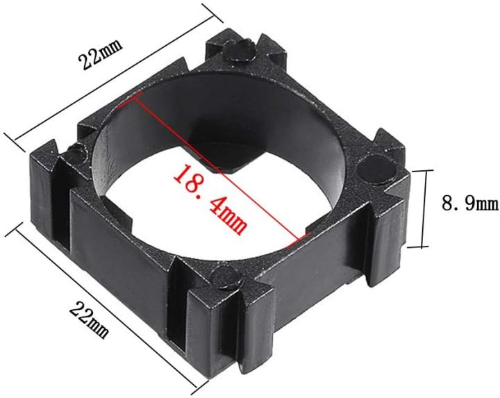 4%20PCS%2018650%20Li-ion%20Battery%20Holder%20Stand%20Cylindrical%20Battery%20Pack%20Bracket,18650%20Battery%20Holder%20-%20Image%205