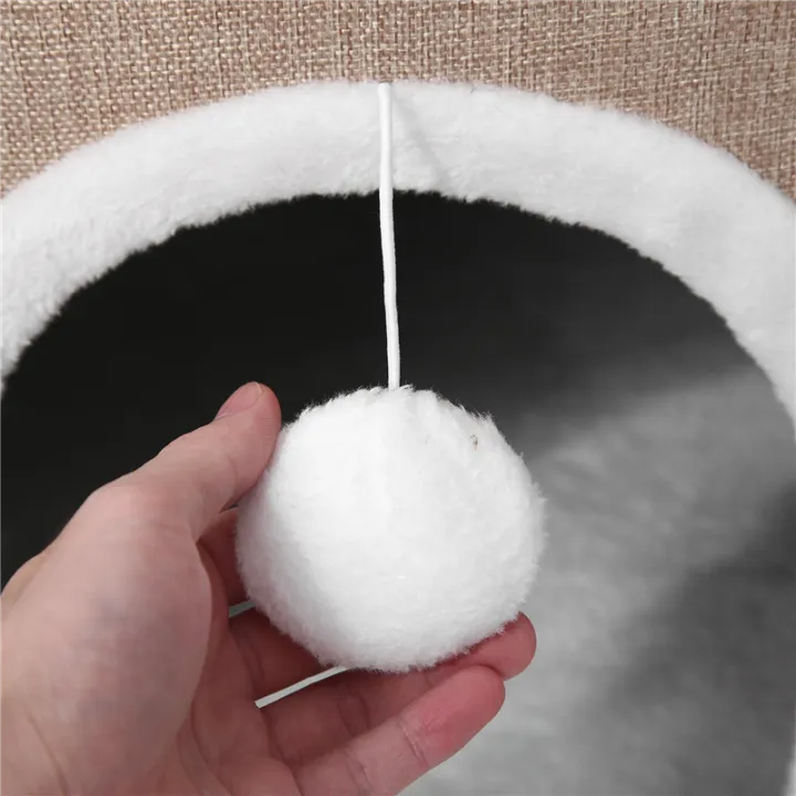 Cat%20Beds%20for%20Indoor%20Cats%20-%20Large%20Cat%20Cave%20for%20Pet%20Cat%20House%20with%20Fluffy%20Ball%20Hang%20and%20Scratch%20Pad,%20Foldable%20Cat%20Washable%20-%20Image%206