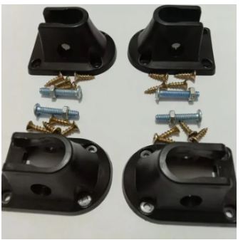 Portable Desk Foldable Laptop Table Leg Brackets/ Connector (4 Piece)