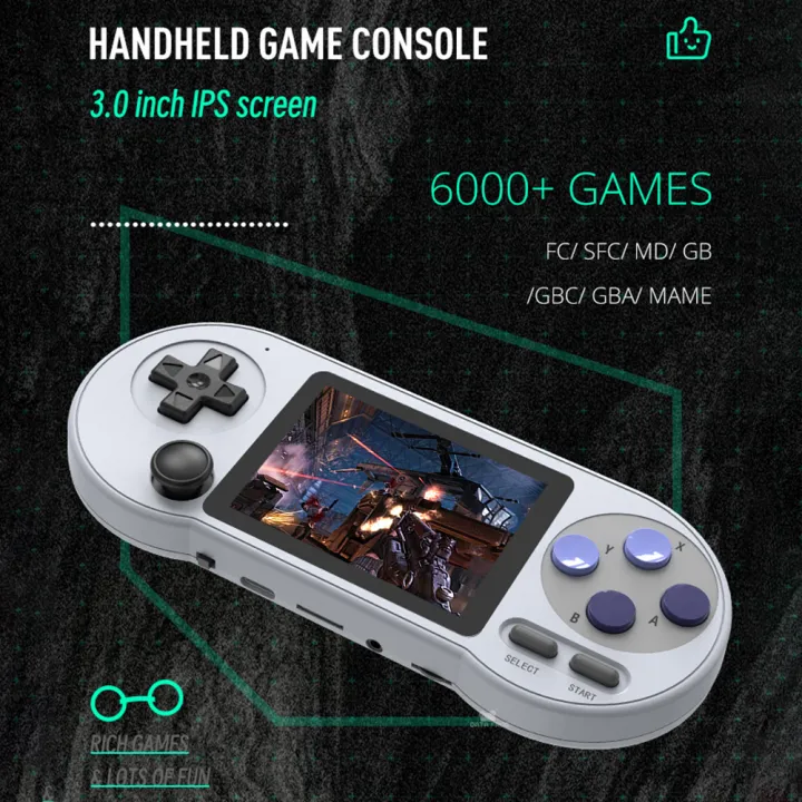 DATA%20FROG%20SF2000%20Portable%20Handheld%20Game%20Console%203%20inch%20Retro%20Game%20Consoles%20With%206000%20Games%20Classic%20Mini%20Video%20Games%20for%20Kids%20-%20Image%203