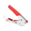 Coaxial Cable Compression F-type Connectors Crimping Pliers Wire Stripper Set Home Cable TV Tool Kit.
