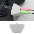 For Xbox 360 Converter Adapter 3.5mm Jack Microphone Earphone to 2.5mm Audio Adapter for Xbox 360 Headphone Adapter. 