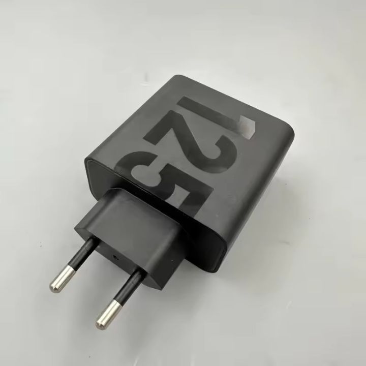 Motorola 125W Charger EU Single Port PD Power Adapter USB Type C (Only Adapter)