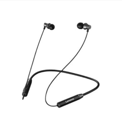 Original Lenovo Wireless Headsets HE05 Sport Earphone Magnetic Hanging Bluetooth 5.0 Call noise reduction 8 Hours Music Control - Headphone - Headphone - Ear Phone - Earphone by MSB Shop