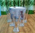 Crystal Clear Juice/Drinking Glass Set (6 Pieces) OLiLA W026 / Nasir Glassware 122 T (৬ পিচের স্বচ্ছ কাঁচের জুস/পানির গ্লাস সেট) - glass. 