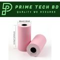 "Inkless Bluetooth Sticker Roll 3 Pcs - 57mm x 30mm Pink Color Sticker for Mini, Photo, Pocket, Mobile, Color Printers - Sticker Printing". 