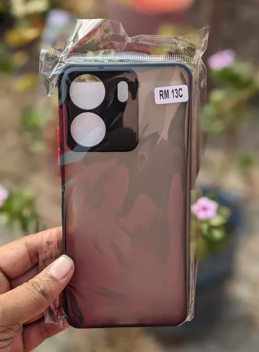 Camera%20Protection%20Bumper%20Phone%20Cases%20For%20Xiaomi%20Redmi%2013C%20Matte%20Translucent%20Shockproof%20Back%20Cover%20-%20Image%206