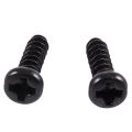 2X Black Bedroom on Off Button in Line Switch 6A/250VAC 10A/125VAC.