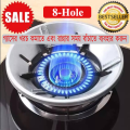 High Efficiency Gas Stove Energy Saving Cover Heat Insulation Pot Holder Wind Shield Rack. 