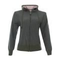 Ladies Sweater with Hoodie style jacket with jeeper style. 