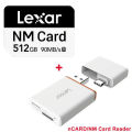 Lexar NM Card for HUAWEI Phone USB 3.1 Micro SD Card Reader Memory Card Microsd Flash TF Cards Up to 90Mb/s 128GB 256GB 512GB.