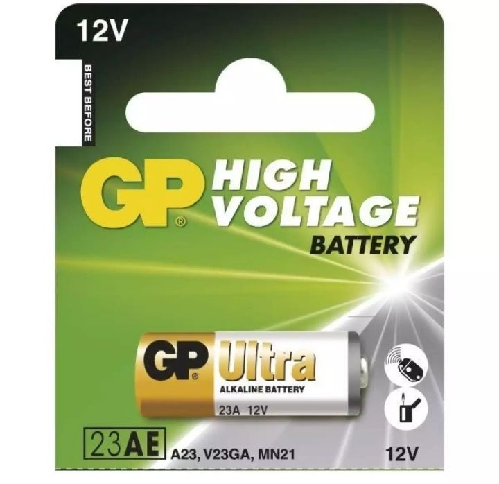 GP%20Ultra%2023A%20Alkaline%20Battery%20High%20Voltage%20Cell%20Car%20Remote%20Battery%20(1%20Pc)%20-%20Reliable%20Power%20for%20Car%20Remotes%20&%20Devices%20Long-Lasting%20Performance%20-%20Image%202
