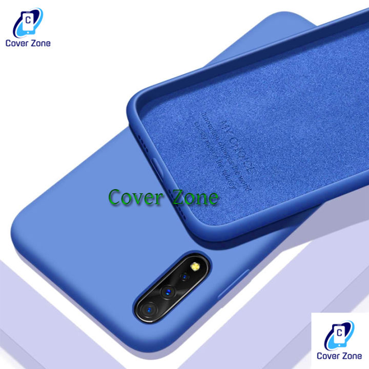 Silicone Vivo S1 Shockproof Case For Vivo S1 Liquid Silicone Soft