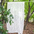 1PC Solid White Lace Window Curtains for Living Room balcony Bedroom Modern Tulle Voile Organza Curtains Fabric Drapes. 