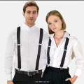 Menâs Adjustable Suspenders Braces â Elastic Y-Back Trouser Holder.