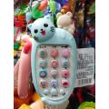 Baby Cell Phone Toy with Music and Light for Learning and Early Education. 
