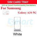 Samsung Galaxy A34 5G Sim Tray Micro SD Card Slot with Sim Ejector Pin Replacement Part. 