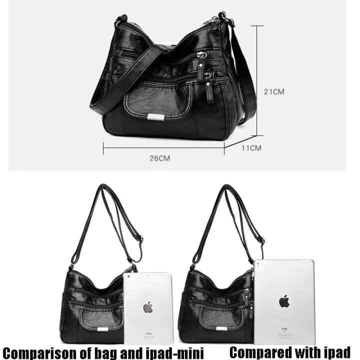 Leather%20Bolsa%20Luxury%20Ladies%20Shoulder%20Crossbody%20Bag%20Ladies%20Fold%20Over%20Small%20Bag%20Female%20Vintage%20Multi-Pocket%20Women%20Messenger%20Bag((20cm%20-%20Image%205