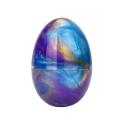 Purple Colored Crystal Slime Clay Resin Charms Slime Egg Shaped Box Space Mud Tiny Toys Intelligent Plasticine Antistress Toy MuXiaRe. 