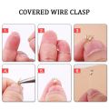 Jewelry Findings Tools Set Alloy Accessories Earring Hooks Clip Buckle Lobster Clasp Open Jump Ring Jewelry Making Supplies Kit. 