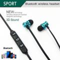 XT11 Magnetic Wireless Bluetooth Earphone In-Ear Stereo Music Headset Sport Earbud Earpiece With Mic Universal Headphone. 